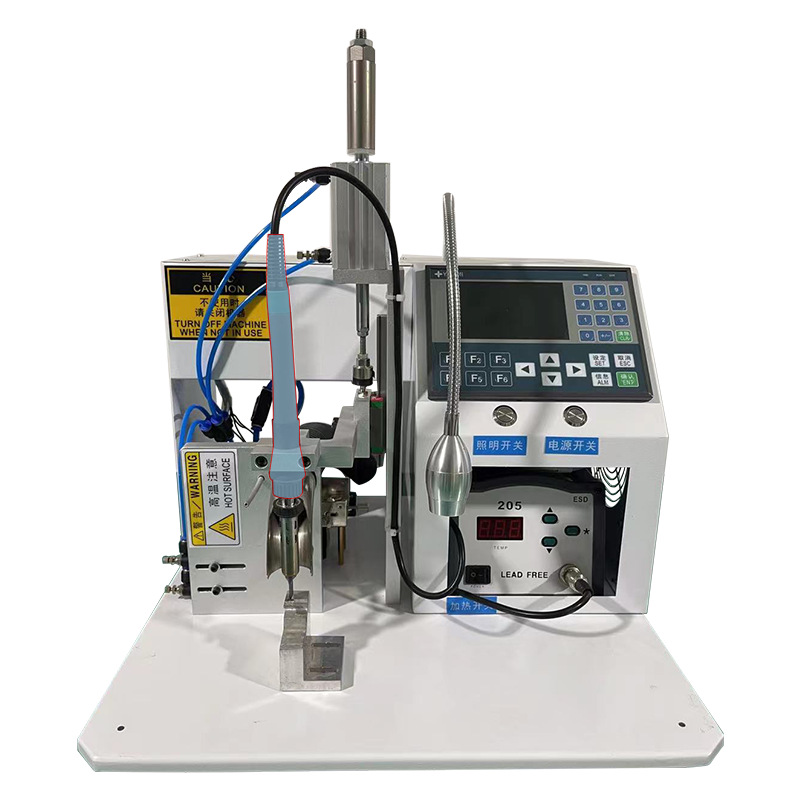 Soldering machine equipment: foot-operated manual multi-functional fully automatic wire small soldering machine, welding machine, wire welding machine Application Scenario