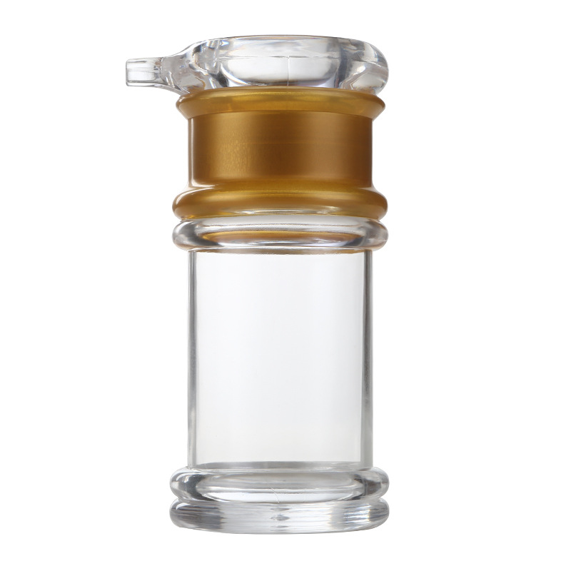 Acrylic seasoning bottle set, vinegar pot, plastic restaurant seasoning jar, chili jar, seasoning box, vinegar bottle, soy sauce bottle Item Picture