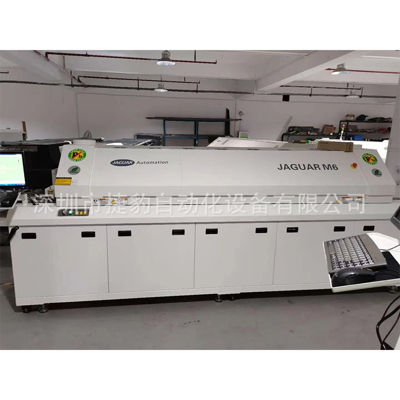 SMT small six-zone reflow soldering machine, economical reflow oven, energy-saving temperature-controlled soldering machine, reflow soldering factory Application Scenario