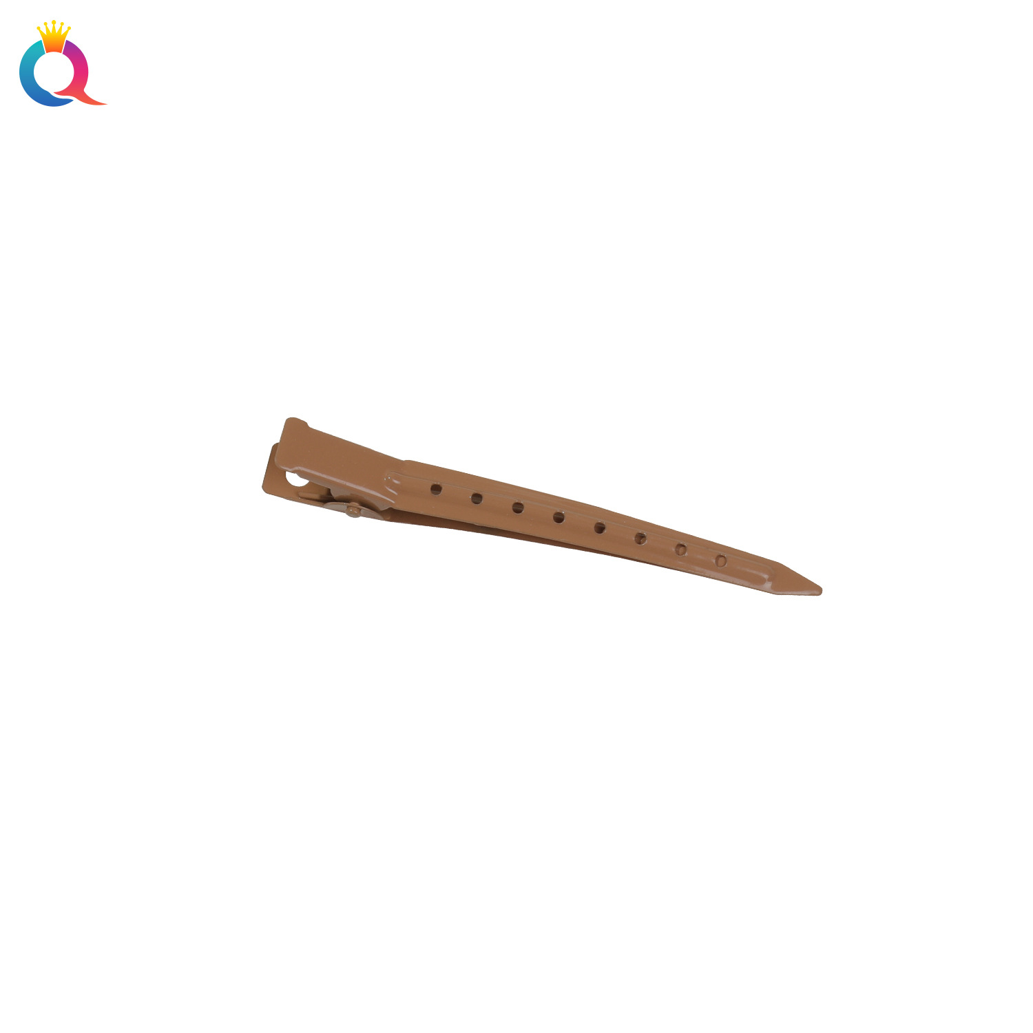 Qiyue candy-colored crushed hair clips, women's seamless styling bangs hair clips, duckbillon clips, makeup clips, hair root voluminous clips, hair clips Item Picture