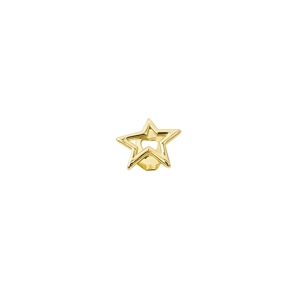 Cross-border best-selling niche design: Five-pointed star teeth, hip-hop braces, star teeth, hiphopgrill Item Picture