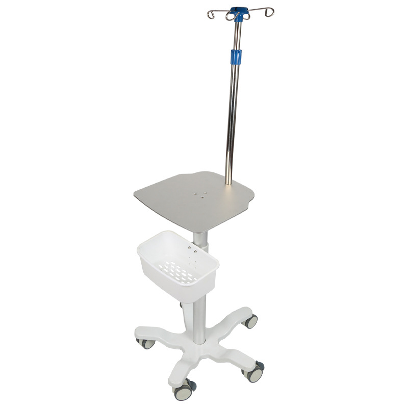 Mindray model adjustable tool trolley, high-frequency electrosurgical knife scanner and display trolley undefined