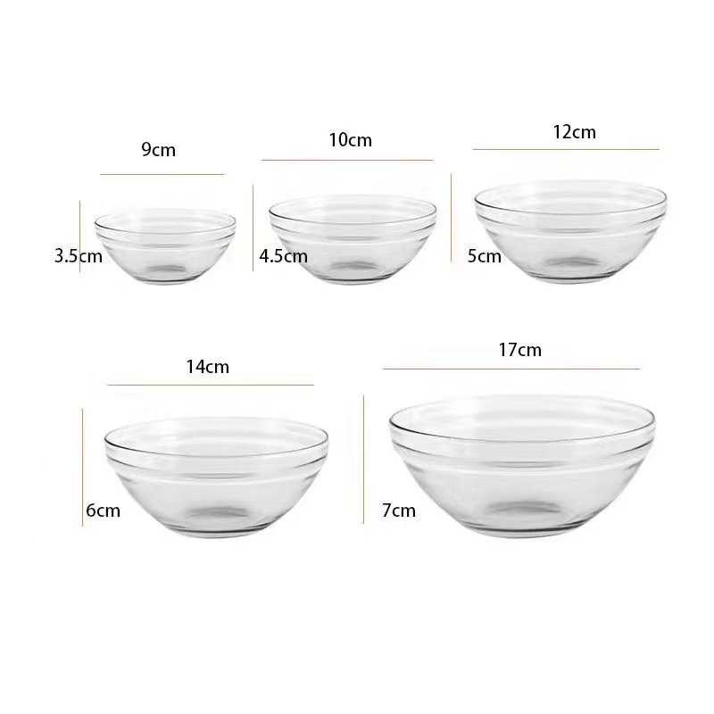 Five-piece sealed food preservation bowl set 808 Five Blessings Bowl Microwave oven food preservation bowl set Food sealed box Lunch box Item Picture