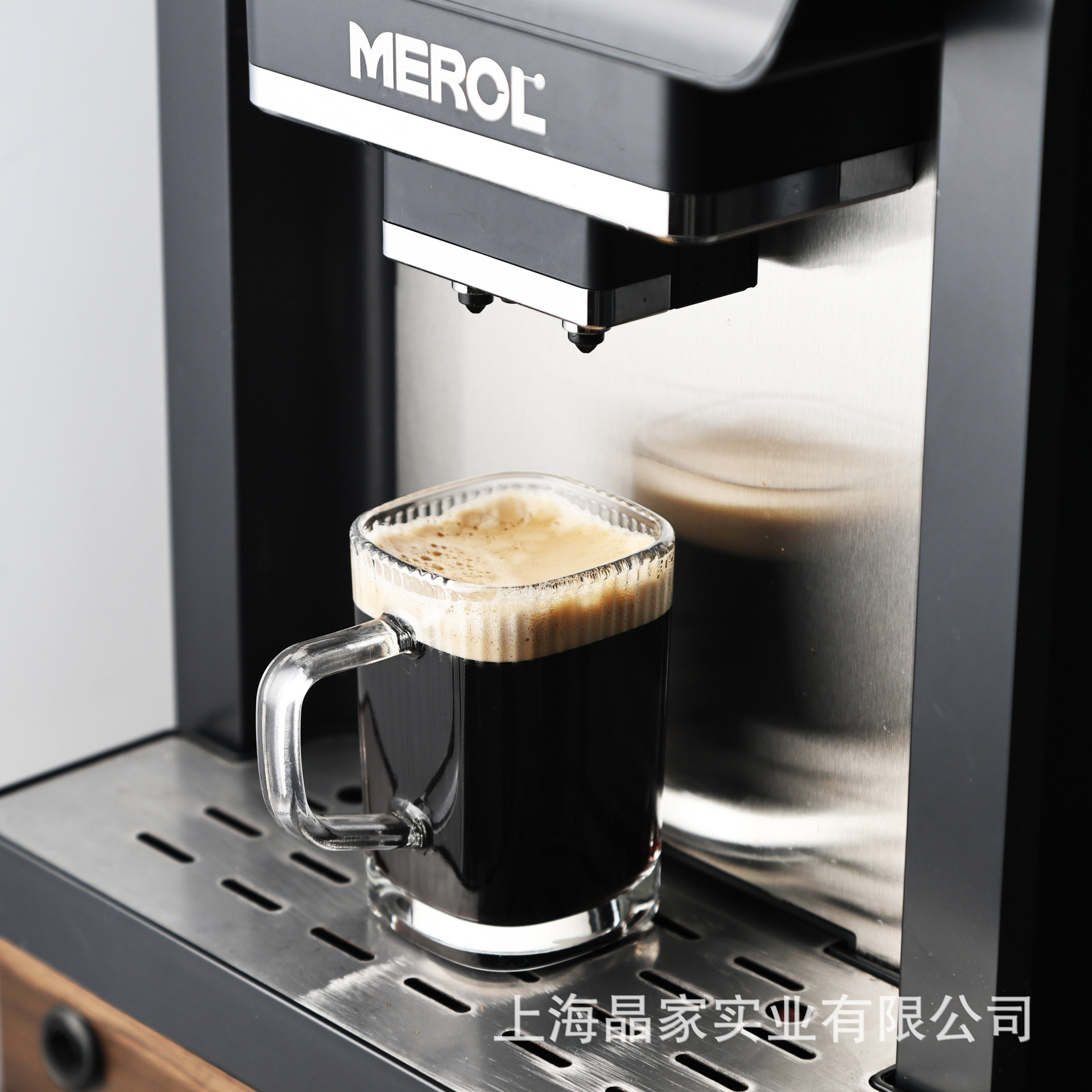 High-boron square vertical patterned glass handle cups, household high-temperature resistant tea brewing cups, breakfast milk coffee cups, cold drink juice cups details Picture