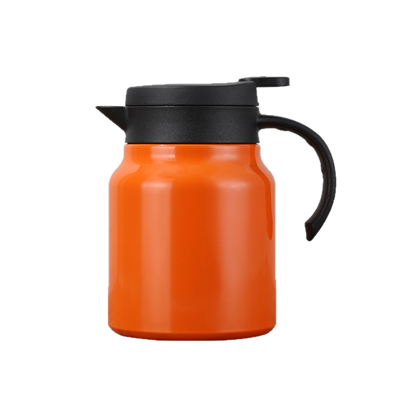 Wholesale 316 stainless steel double-layer stewed teapot, tea-water separation household kettle, large-capacity portable gift insulated kettle Item Picture