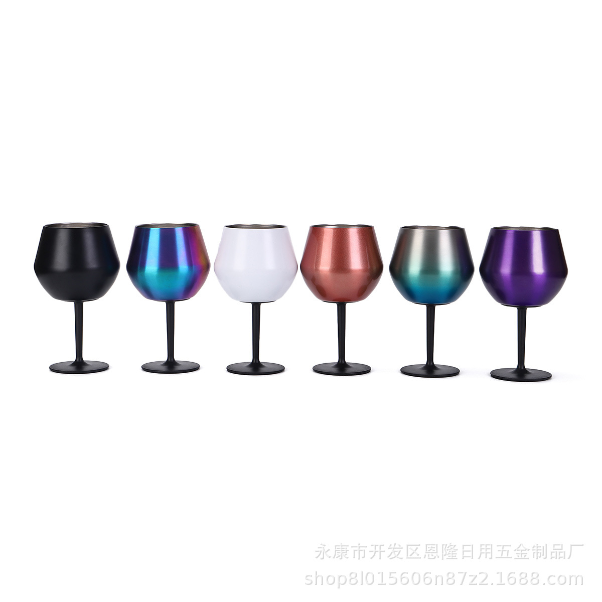2025 best-selling high-end red wine glass, detachable stand, portable and convenient tall glass, 304 stainless steel coffee cup Item Picture