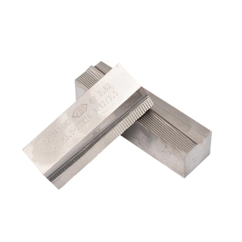 Custom-made 25MM*25MM*76/89MM stainless steel self-tapping tip tail thread plate standard parts and high-strength thread rolling plates Item Picture