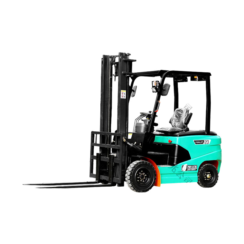 Electric small forklifts, hydraulic lifts, four-wheel simple forklifts, stackers, household ride-on lifting and handling vehicles Item Picture