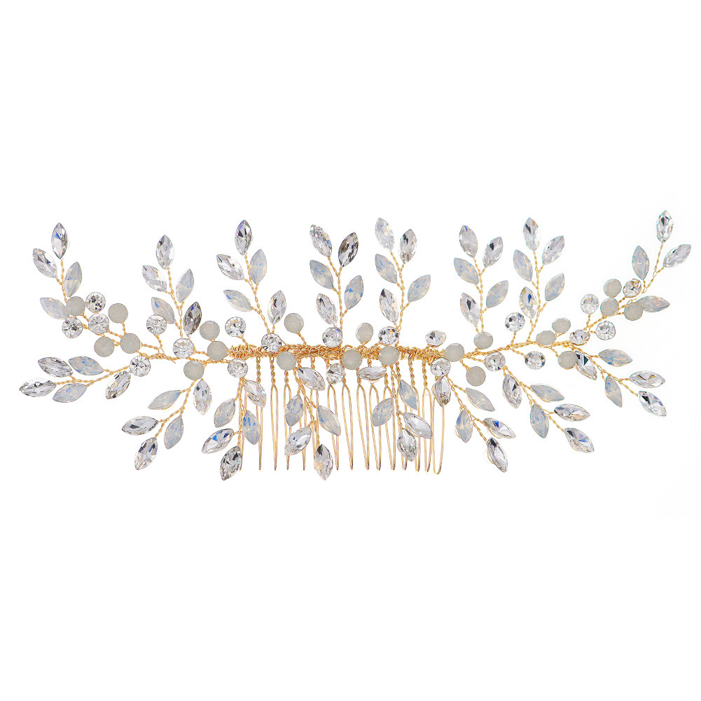 Bride's accessories, photography, photo album, hair comb, ancient-style Hanfu headwear, wedding dress and evening gown, hair comb, Xiuhefu headwear, female Item Picture