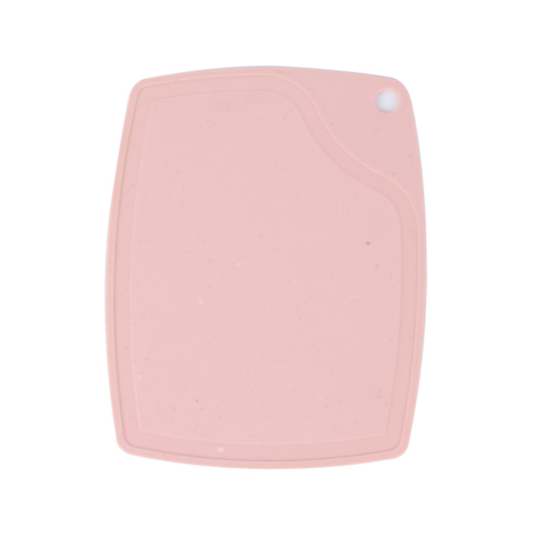 Creative wheat straw hanging simple household kitchenware cutting board, plastic cutting board, vegetable cutting board, fruit cutting board Item Picture