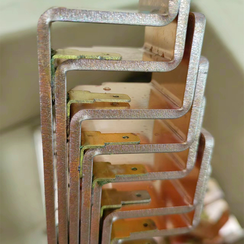 Copper foil, copper bar, copper bar flexible connection, nickel sheet diffusion welding, CCS integrated Busbar, busbar, high molecular diffusion welding Specification drawing