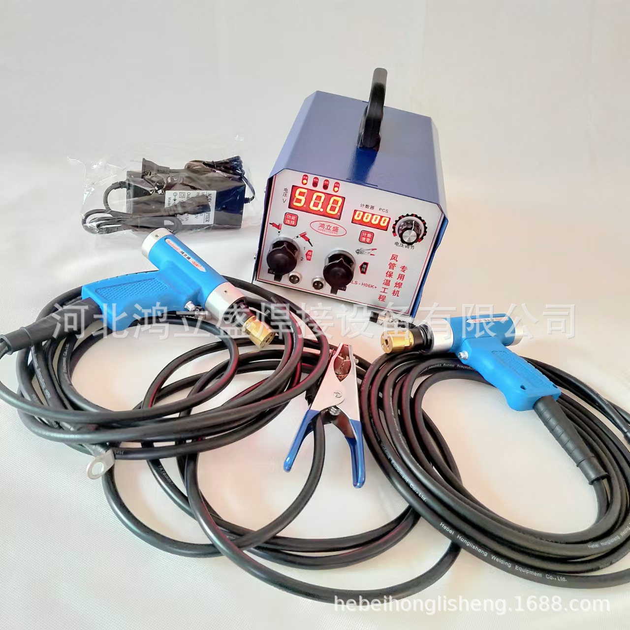 Insulation nail welding machine, welding gun, air duct insulation nail welding machine, lithium battery charging type insulation nail welding machine, ventilation duct welding machine Specification drawing