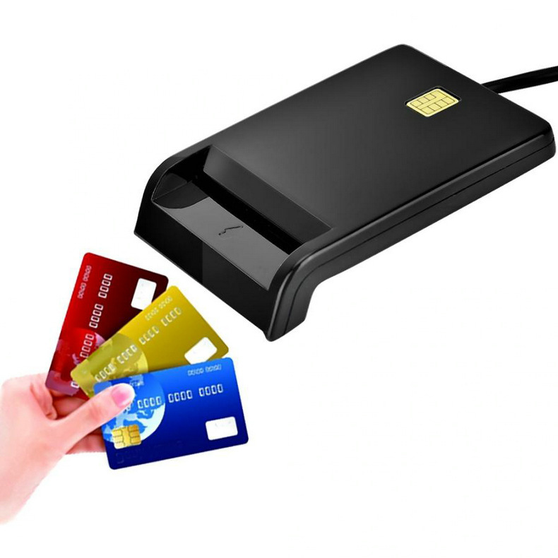 Cross-border HC65 smart usb card Reader Tax filing Bank card ID Card SIM IC ATM ID CACS mart Application Scenario