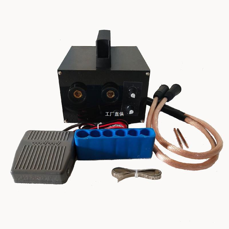 diy 18650 lithium battery spot welding machine, small spot welding machine for lithium battery welding, pure nickel plating, nickel Lede plant details Picture