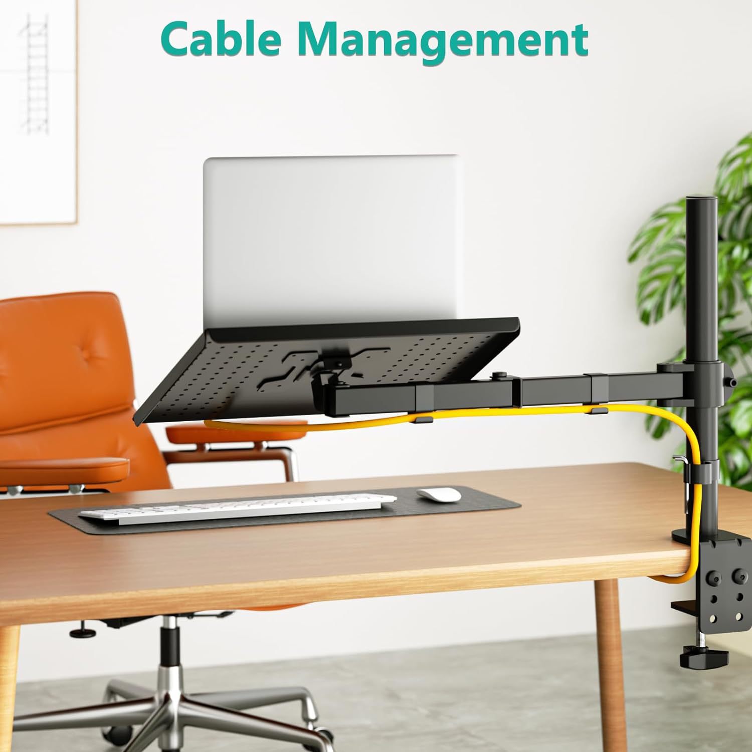 Laptop stand, heat sink, rotatable height, height-adjustable display base, standing office tray, universal direction Specification drawing