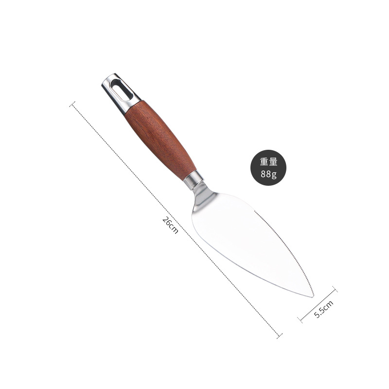 Stainless steel pizza rounder knife, pizza knife for cutting dough, hotel household special tool, commercial 430 material blade undefined
