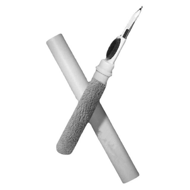 Earphone cleaning pen, screen cleaning, push-pull telescopic pen, dust removal brush, digital computer keyboard cleaning pen Item Picture