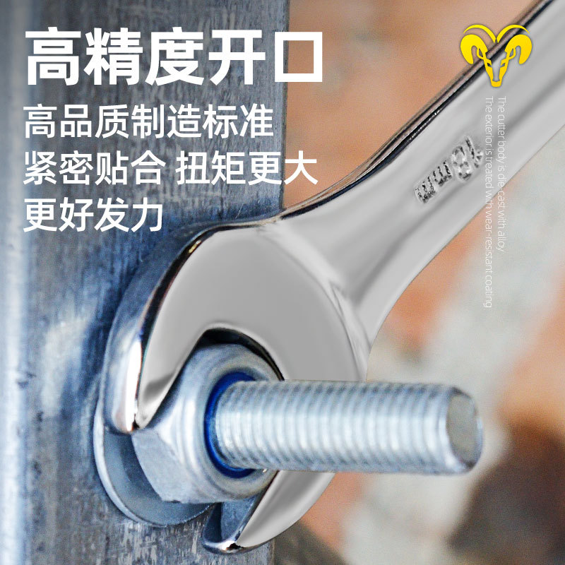 The manufacturer supplies mirror opening wrenches, auto repair wear-resistant fixed wrenches, and multi-functional double-head manual wrenches Application Scenario