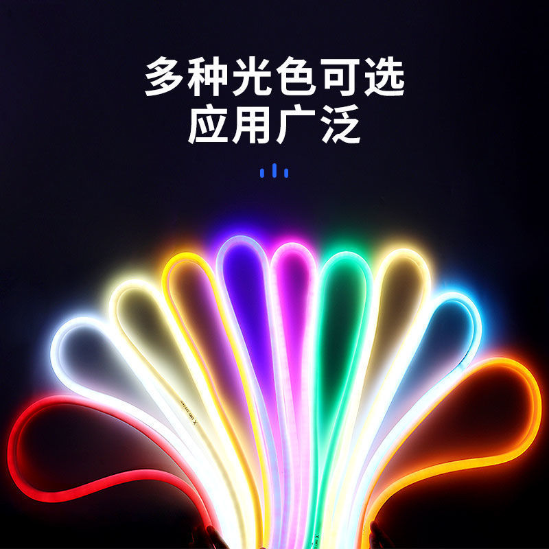 led light strips, flexible 360-degree light emission, ultra-bright circular soft light strips, outdoor waterproof decorative neon line light factory Application Scenario