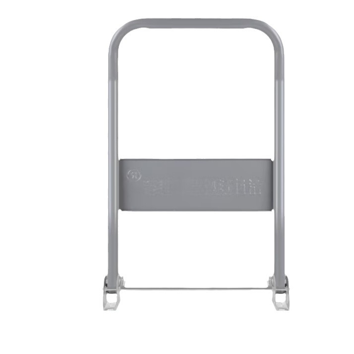 The handrails of the new Yue Changhui grey flatbed cart, folding small trolley, handcart, and truck are made of raised and thickened steel Item Picture