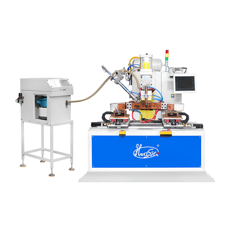 Factory direct sales of hardware nut welding machines, automatic feeding, double-station servo high-efficiency spot welding machines, and nut spot welding machines Item Picture