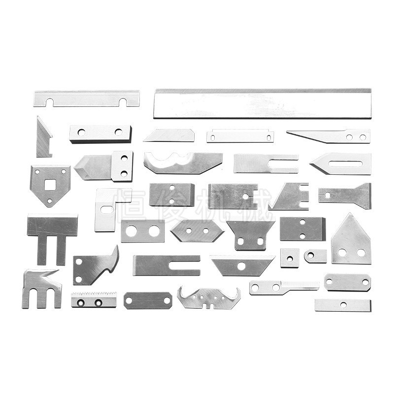 Irregular-shaped blades, curved blades, white steel irregular-shaped blades, pointed blades, arc-shaped blades, hook blades, and laminating machine blades can be customized Item Picture