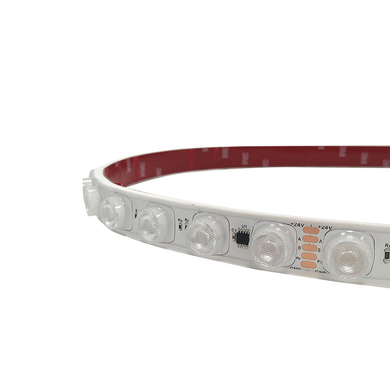 24v low-voltage DMX512 outdoor waterproof engineering lighting RGBW color-changing wall-washing light strip, ultra-thin Item Picture