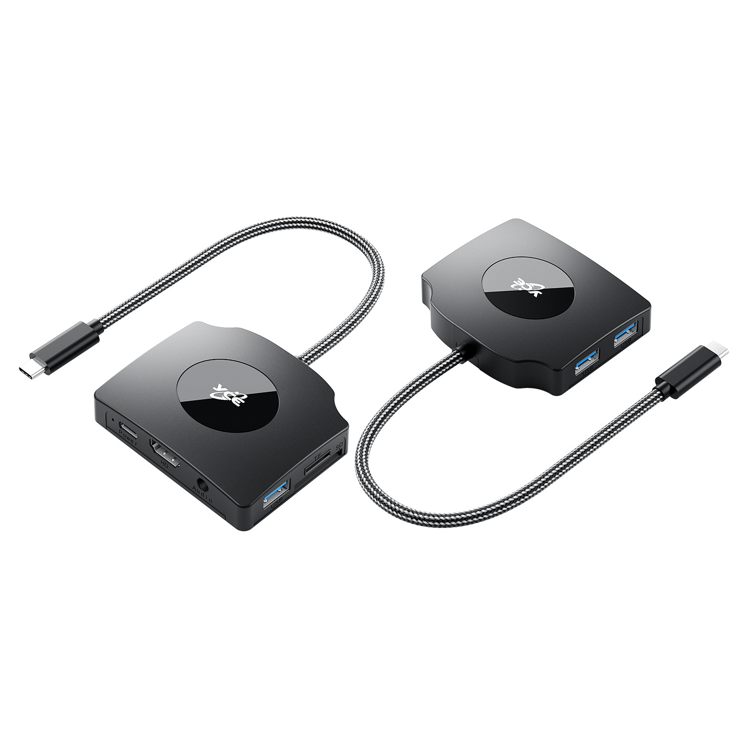 TYPE-C Video capture expansion dock 1080P/60HZ high-definition capture card USB HUB card reader adapter cable Item Picture