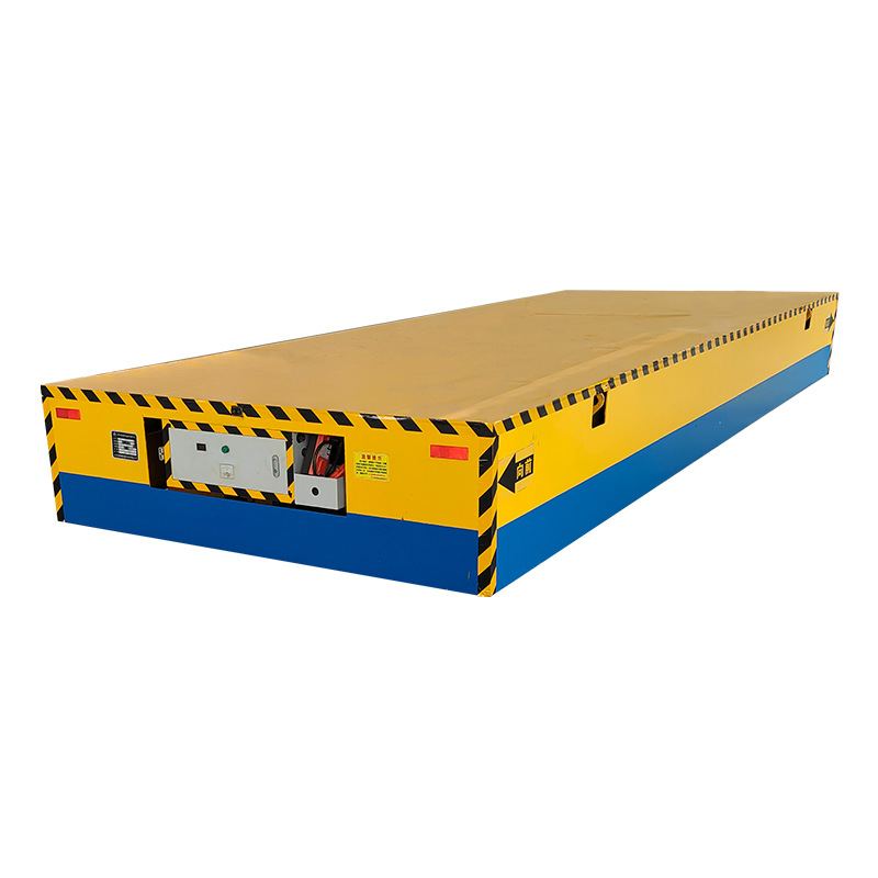 Electric flatbed car factory workshop handling flatbed car 5/10/20-ton battery-powered intelligent universal trackless flatbed car Item Picture