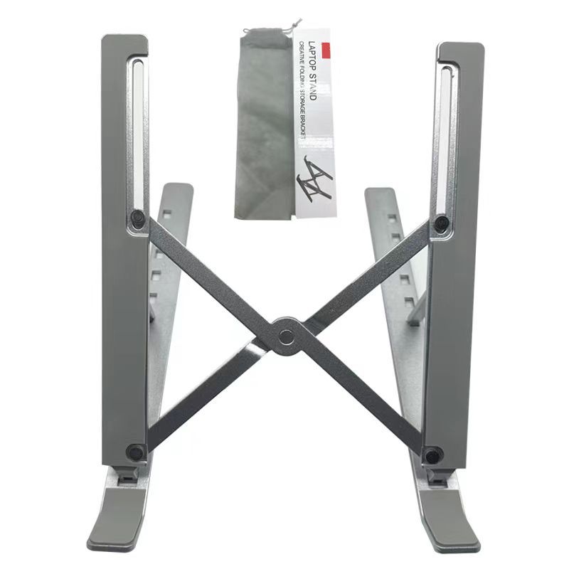Notebook stand aluminum alloy multi-functional folding vertical support frame portable storage and heat dissipation N3 computer stand Application Scenario