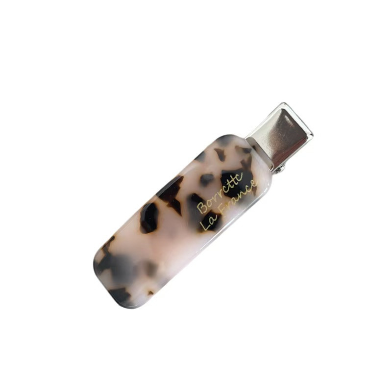 Korean high-end acetate hairpins for women 2025 new style side clips, bangs clips, ducktail clips, hairpins, hair accessories and headwear Item Picture