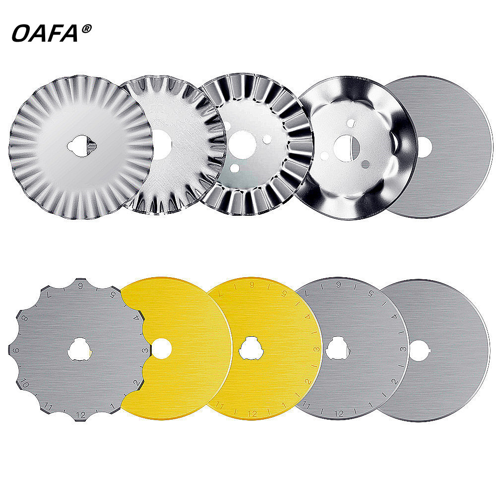 Wholesale of titanium-gold-plated 45mm SKS-7 small round blade fabric cutting knife and leather rotary cutting wheel fabric knife from the manufacturer details Picture