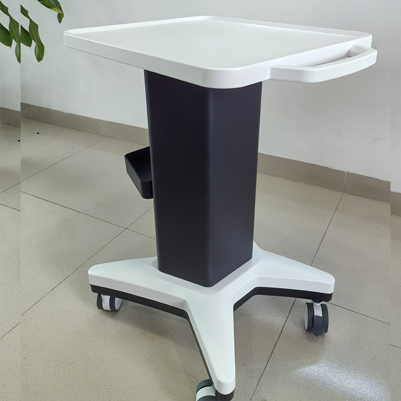 Beauty, mobile trolley with tray, storage rack, simple abs medical equipment, clinic, dental, oral clinic Application Scenario