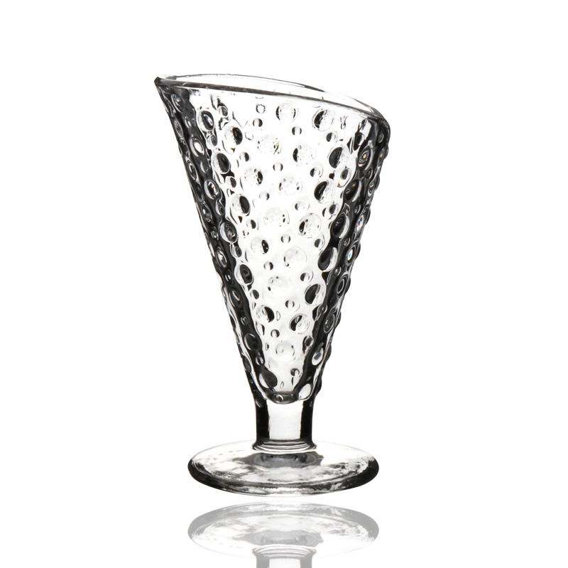 Special offer on glass ice cream cups, transparent salad cups, fashionable dessert smoothie cups and milk tea cups Item Picture