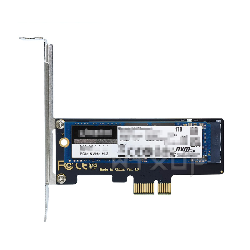 M.2 NVME SSD hard disk adapter PCIE PCI-E4.0 X1 X4 X8 x16 high-speed expansion adapter card details Picture