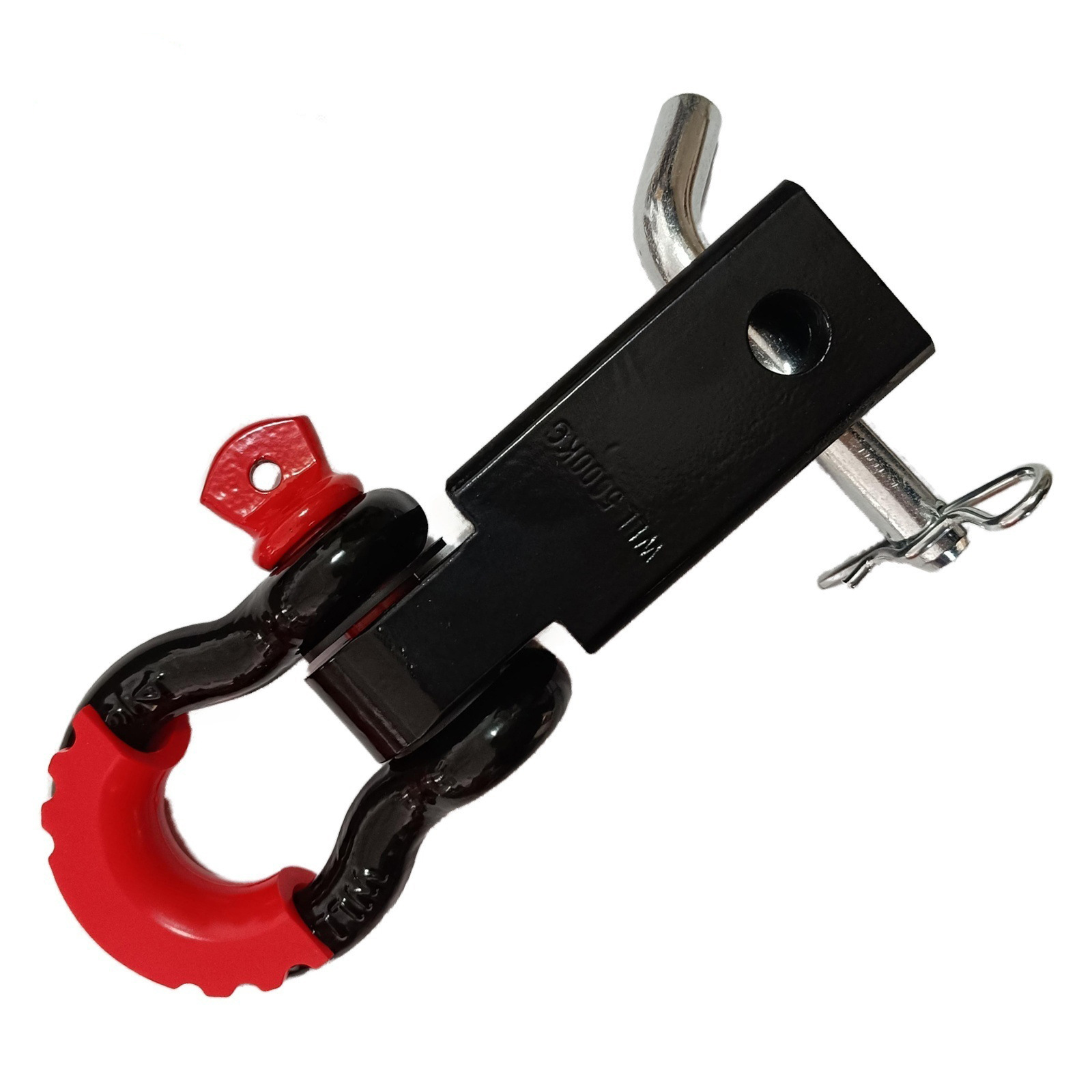 The square-mouthed trailer arm is thickened with carbon steel, towing a 4.75-ton girder off-road vehicle rear-end rescue hook to tow the rear of the vehicle undefined