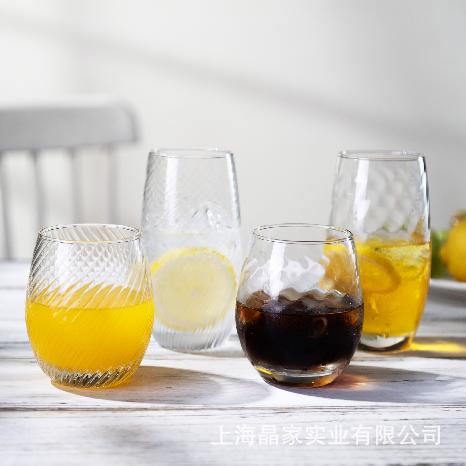 【 Factory Direct Sales 】 Cloud-patterned spirits cups, foreign wine glasses, whisky glasses, Silk Road beverage cups, juice cups, milk cups full figure