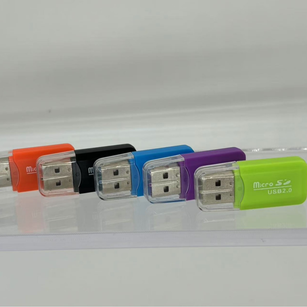Cool card reader, TF memory card, camera card reader, USB2.0 high-speed computer and mobile phone Type-C adapter details Picture