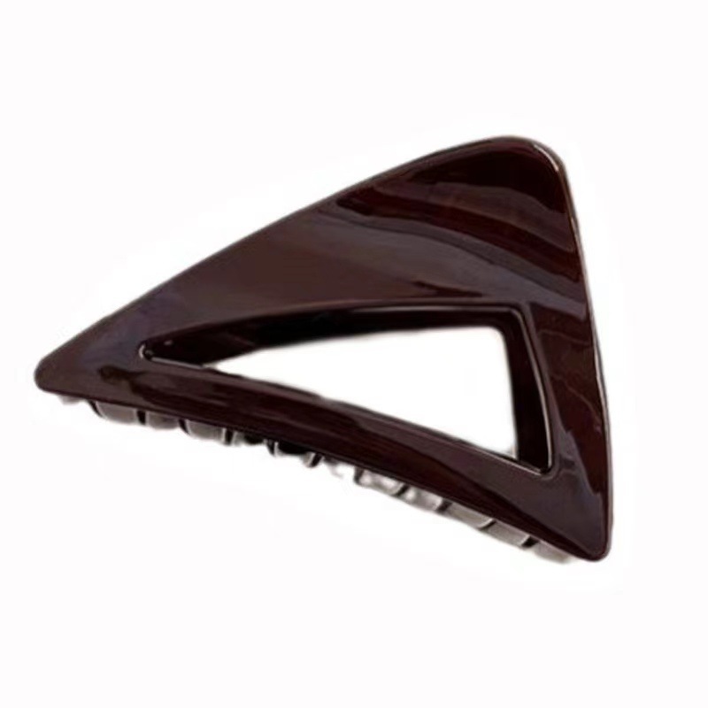 Korean-style simple acrylic grab clip, early autumn shark clip hair clip for women, 2025 new high-end style hair clip hair accessory Item Picture