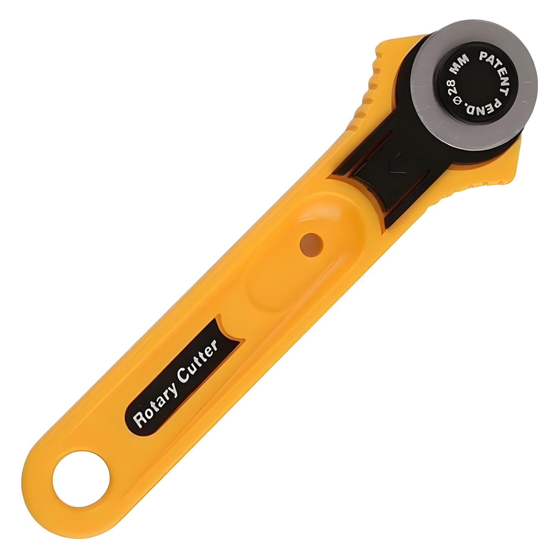 Yellow cutting tools, fabric cutting knife, circular roller knife, circular cutting knife, household sewing tools Item Picture