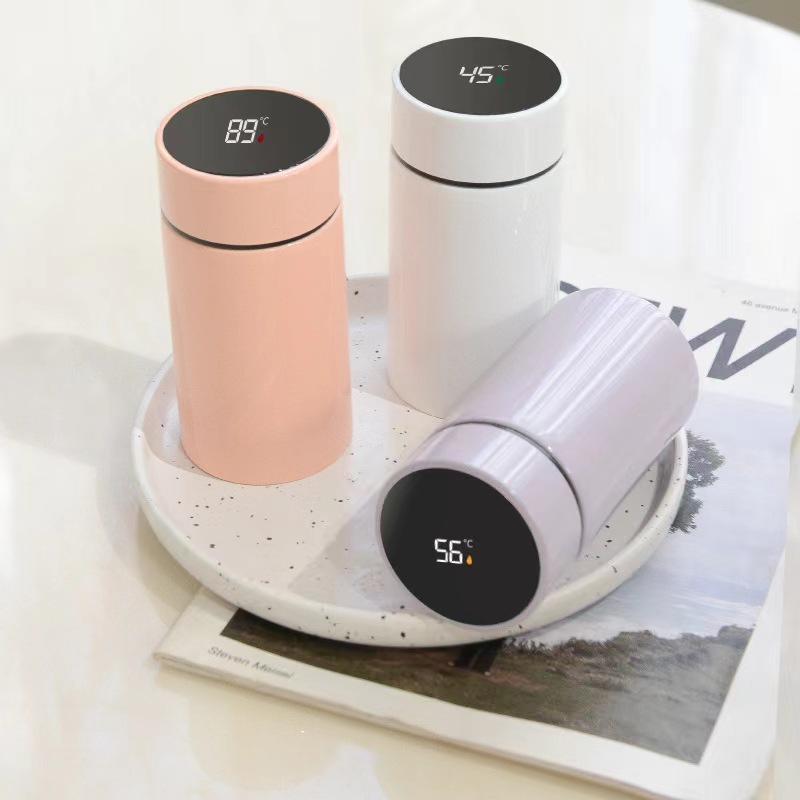 Customized 304 stainless steel tea cups for women's high school students, simple and ins portable water cups for men and students details Picture