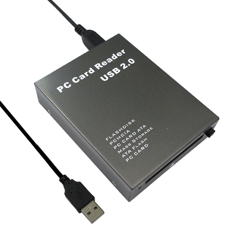 USB2.0PCMCIA card reader, 68-pin industrial flash memory card, directly reads ATA PCMCIA memory card PC card Item Picture