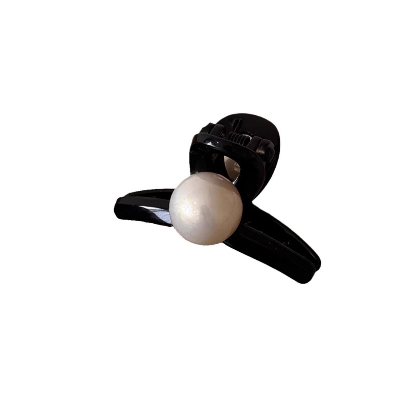 Shiny pearl semi-tied small hairpin for women 2025 new style high-end back hairpin shark clip hair accessory Item Picture