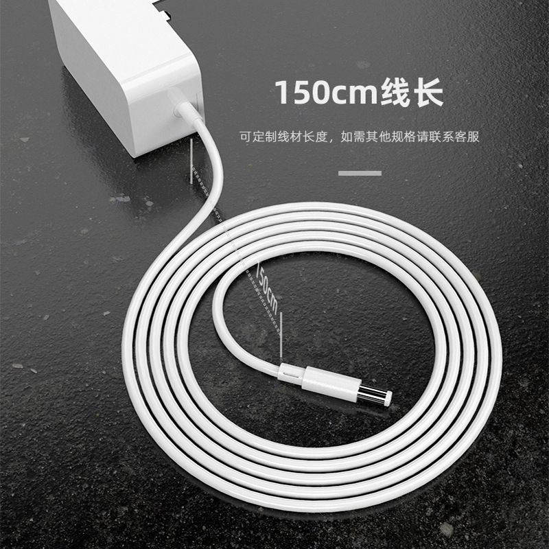 12v4a power adapter, 24v2a Chinese standard 3C certified, 48v1a white CQC certified power adapter Specification drawing