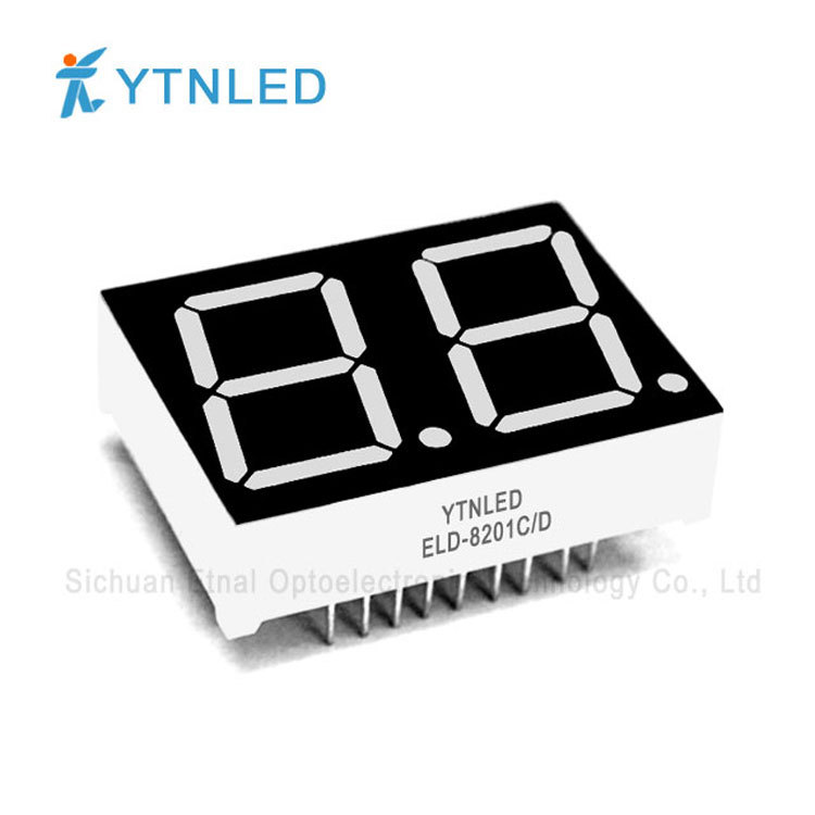 0.8-inch 2-digit red digital tube ELD-8201CS/ELD-8201DS Item Picture