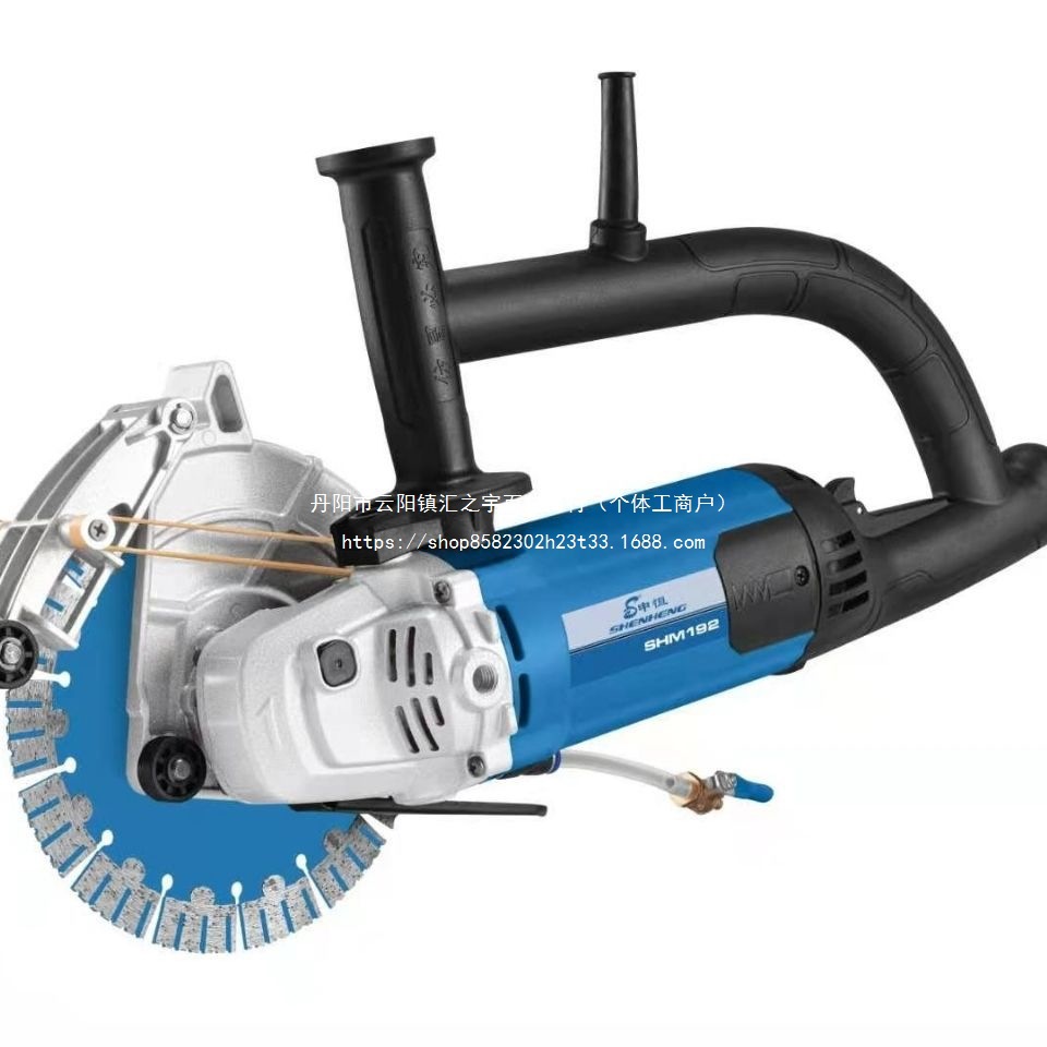 Shenheng 192 grooving machine, Dingcan Liukun soft start Angle grinder, cutting machine, dual atomization dust-proof, water and electricity filling Item Picture