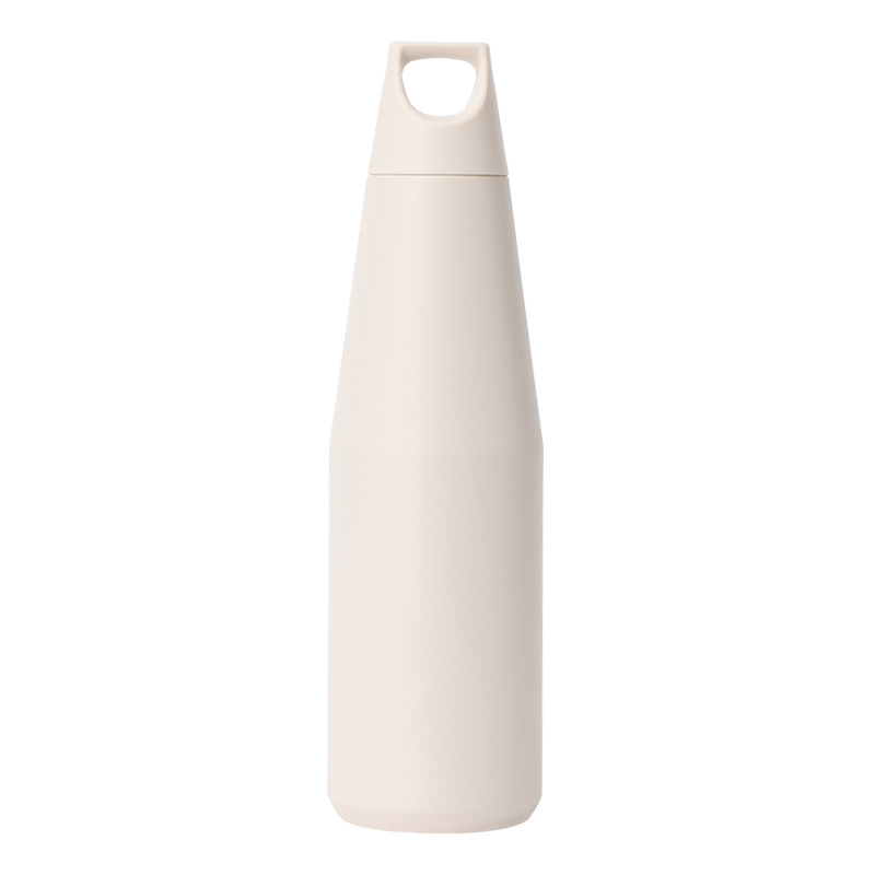 Cross-border small-mouthed handle conical cup, 316 stainless steel gentleman cup, portable large-capacity car heat and cold preservation water bottle Item Picture