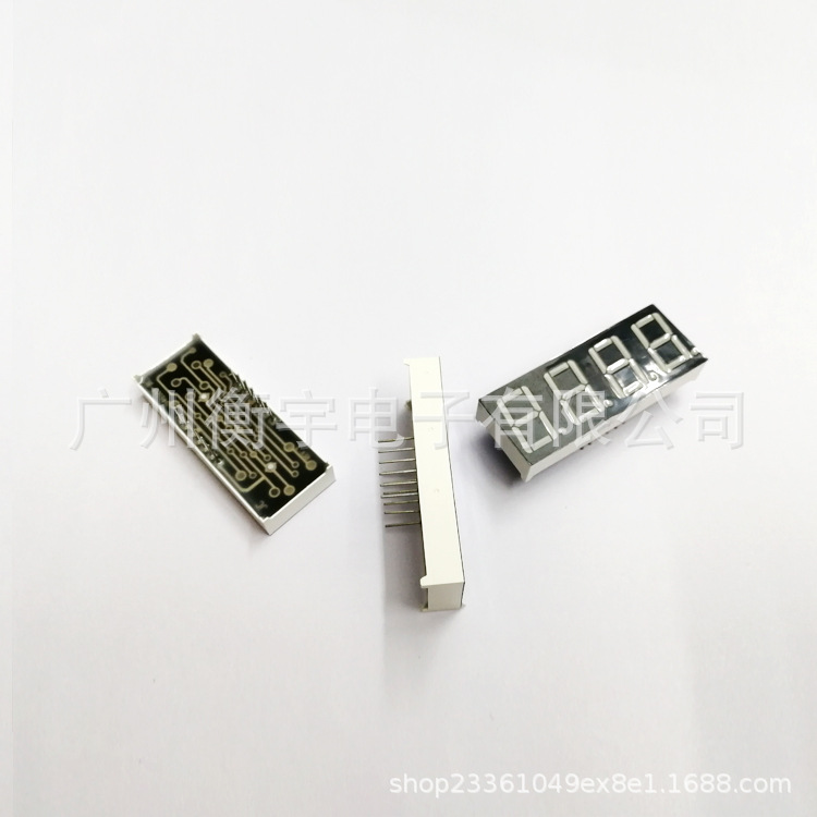 0.56-inch 4-digit digital tube, red 5461AS (co-negative), BS(co-positive). Larger quantities are preferred Specification drawing