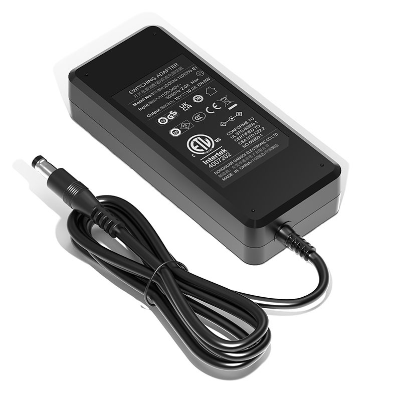 12V10A power adapter, US ETL/FCC certified car refrigerator water purifier desktop switching power supply Item Picture