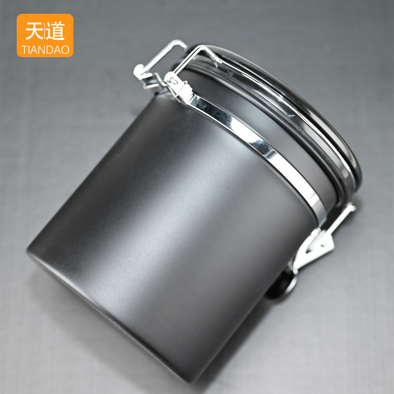 304 stainless steel coffee bean storage tank, sealed tank, tea can, milk powder storage tank, coffee bean can Application Scenario
